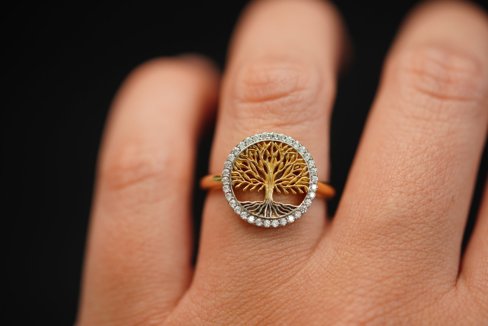 14k Tree of Life Ring