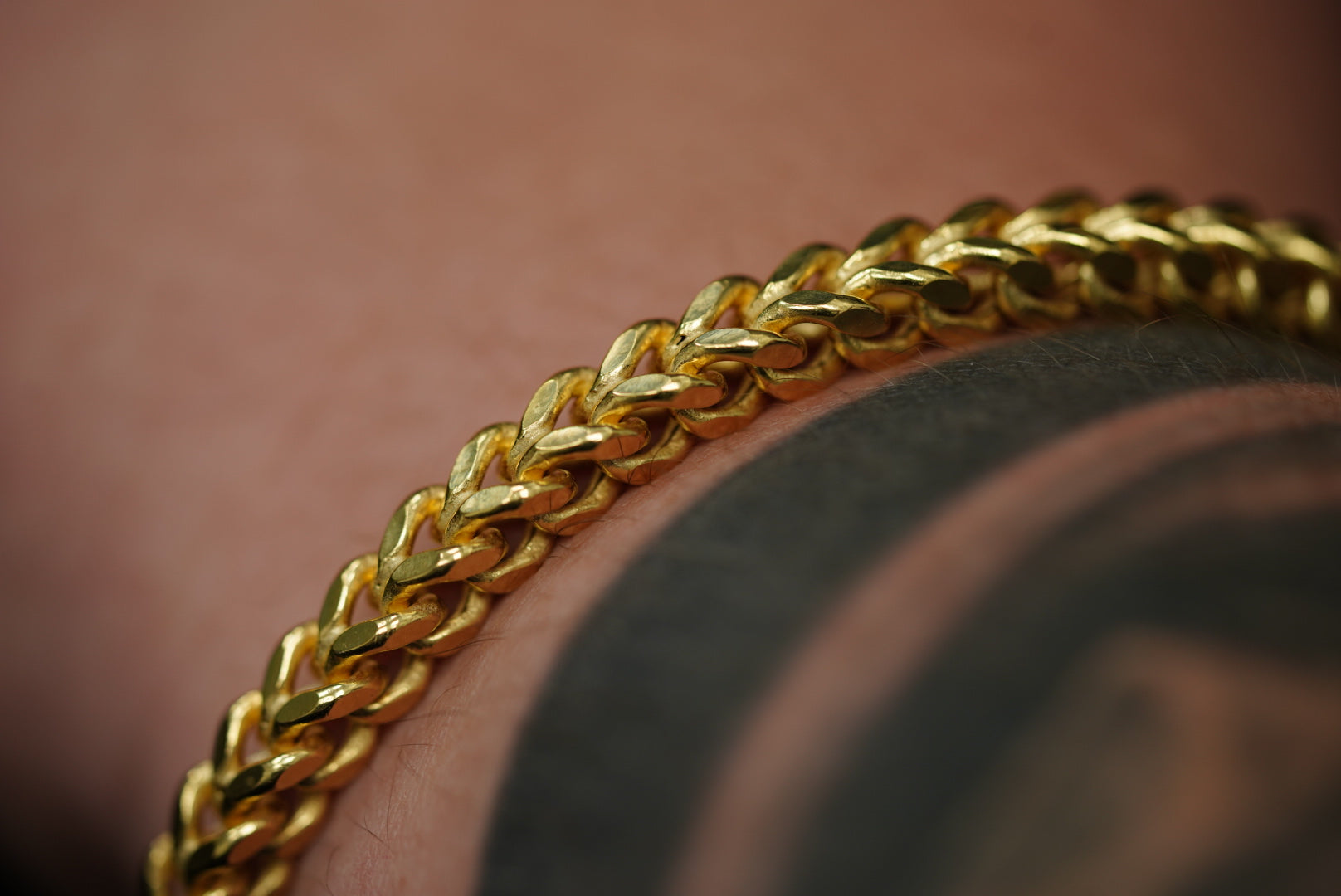 10k Franco 5mm Bracelet