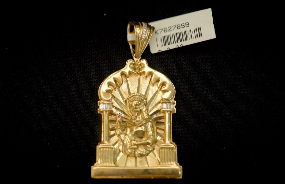 14k Saint Barbara Pendant