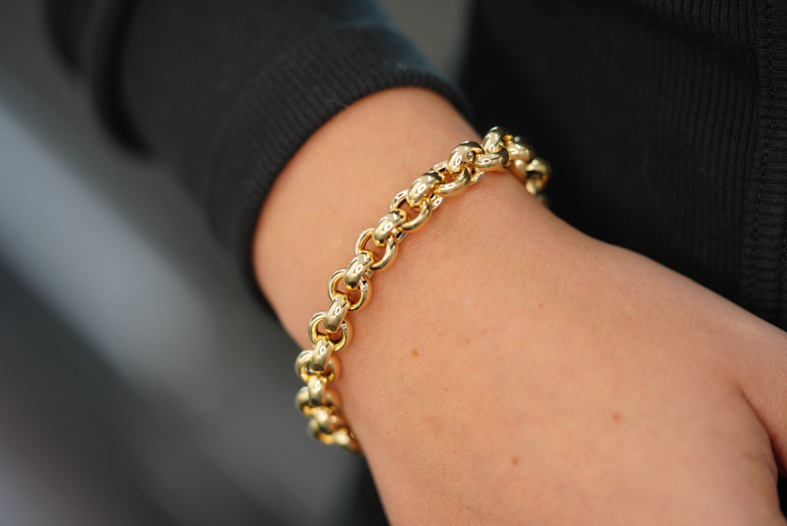 14k Rolo Bracelet