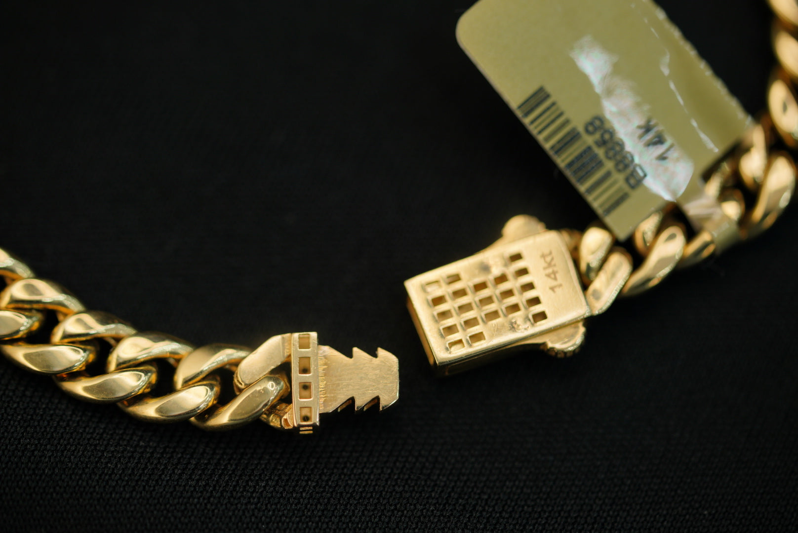 14k Cuban Link Bracelet