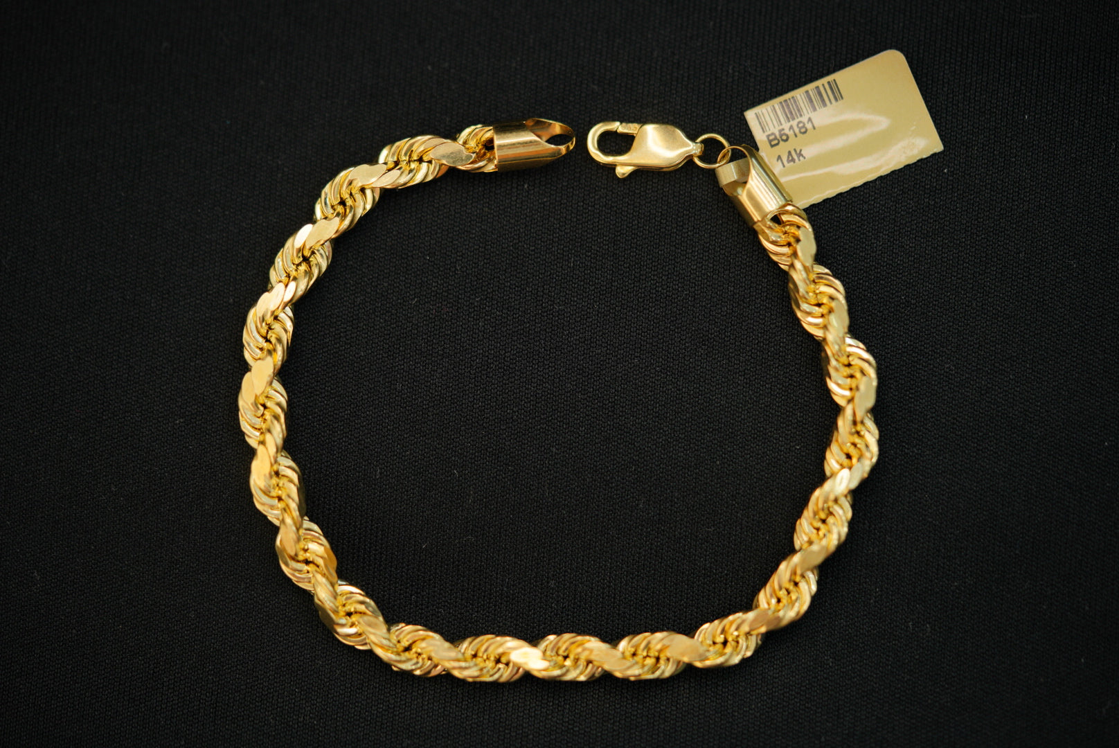 14k Rope Bracelet