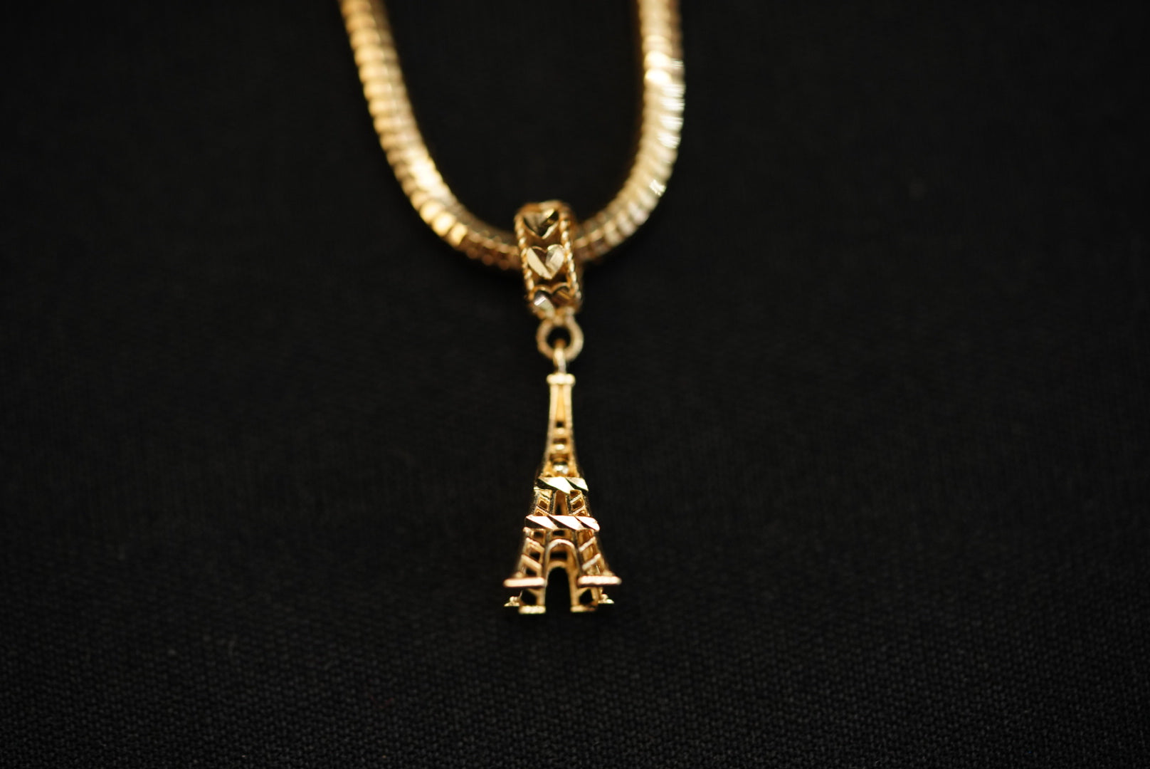 14k Tower Charm