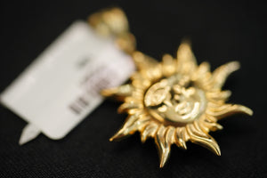 10k Sun Pendant