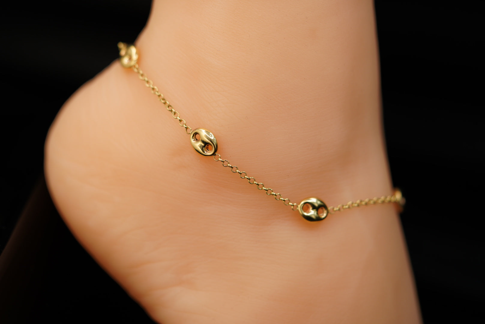 10k Balls Anklet