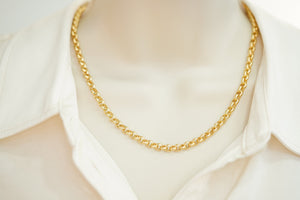 10k Rolo Necklace