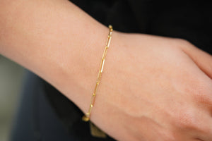 14k Clip Bracelet