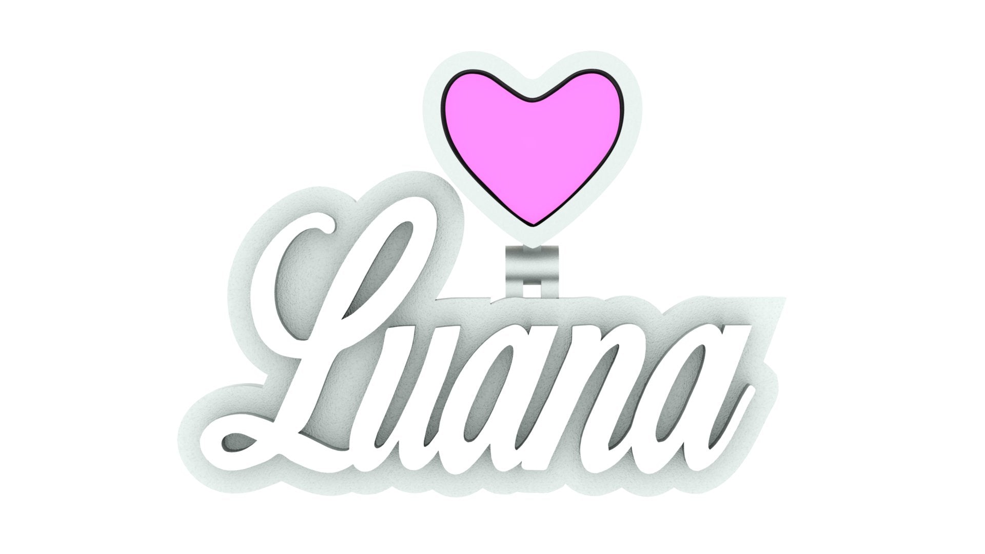 Your Name Custom Pendant Plain - Women