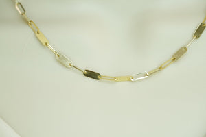 14k Clip Necklace