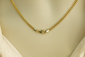 10k Cuban Link Chain with Dog Pendant