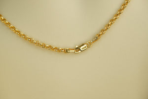 10k Rolo Chain with Mouse Pendant