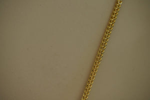 14k Set or Single Franco Chain With Star Pendant