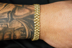 14k Watch Band Bracelet