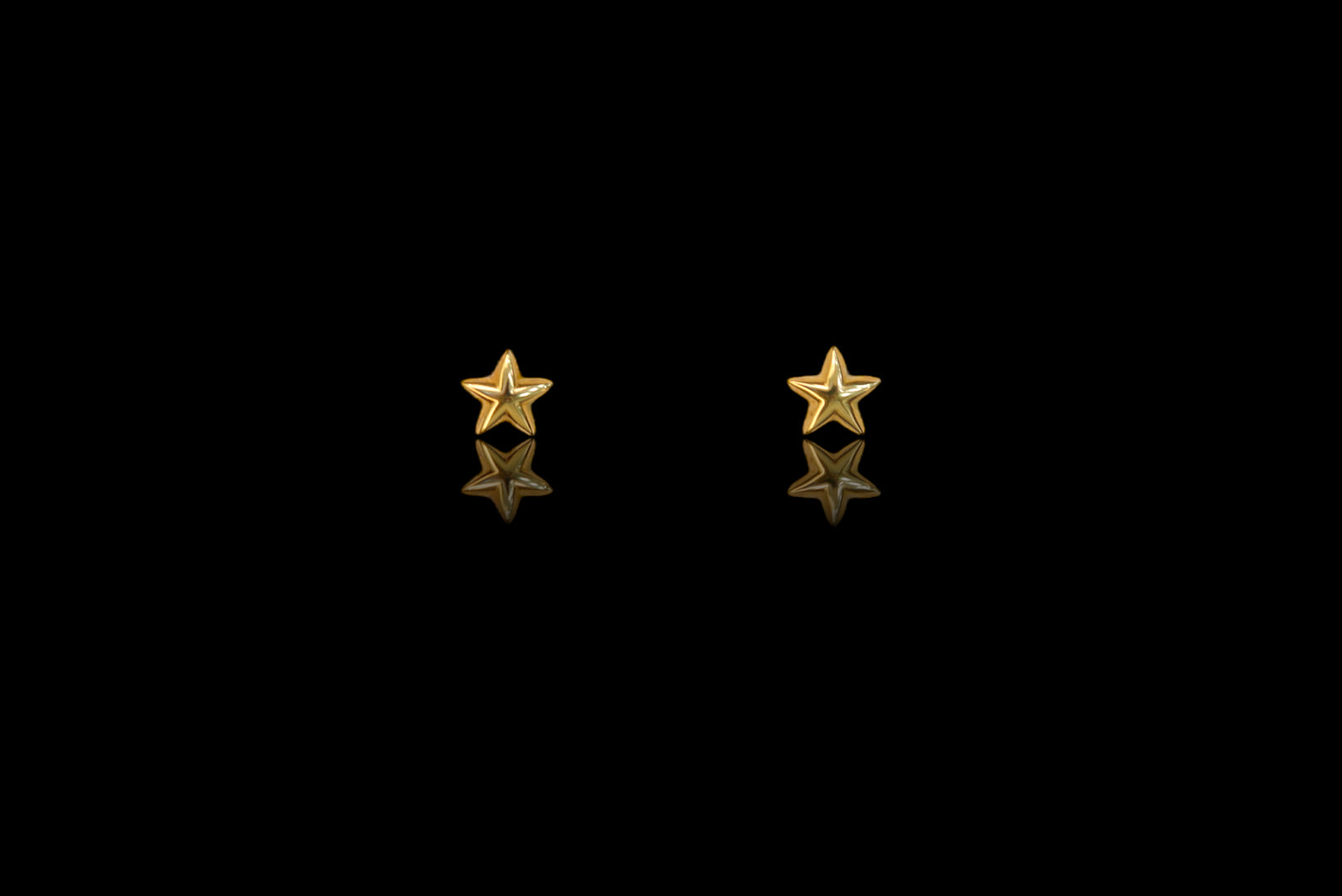 14k Star Earring