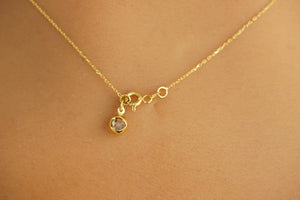 14k Clip with Chain