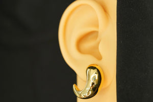 14k Claw Clip Earrings