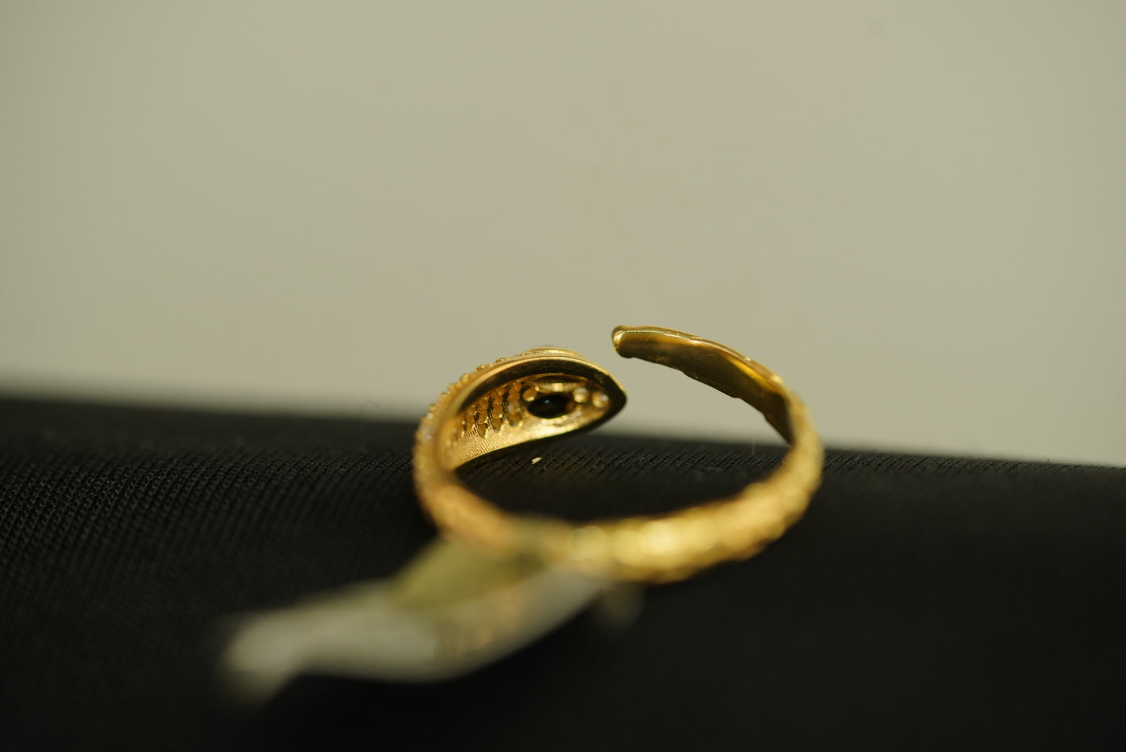 14k Snake Zirconea Ring