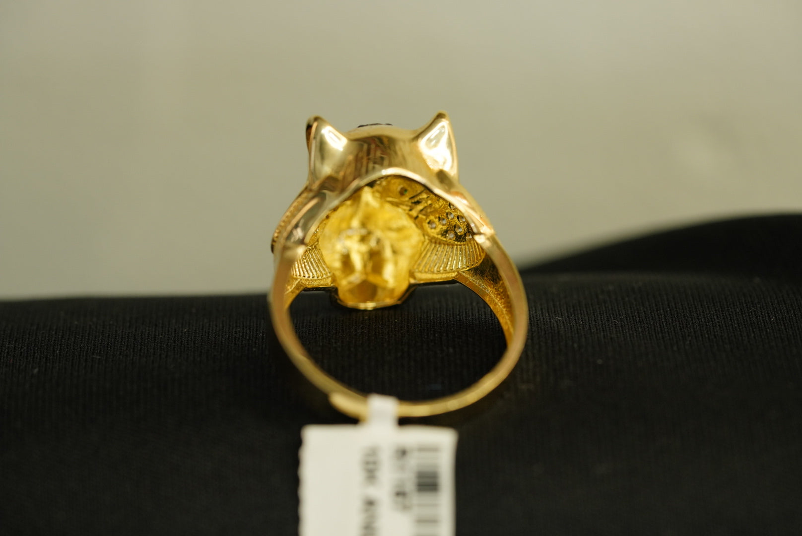 10k Panther Crystals Ring