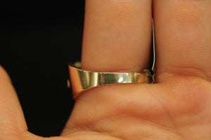 14k Cuban Link Ring