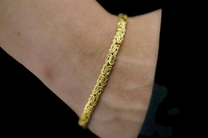 14k Byzantine Bracelet