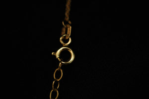 14KT Necklace with Gold Drops