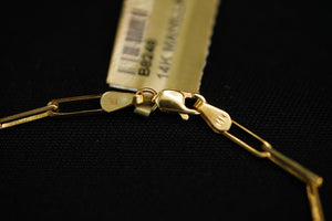 14k Clip Bracelet