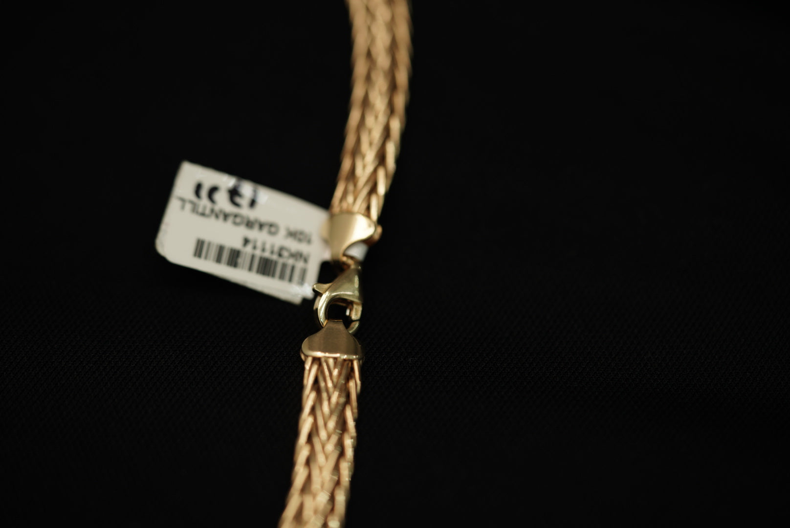 10KT Lacing Necklace