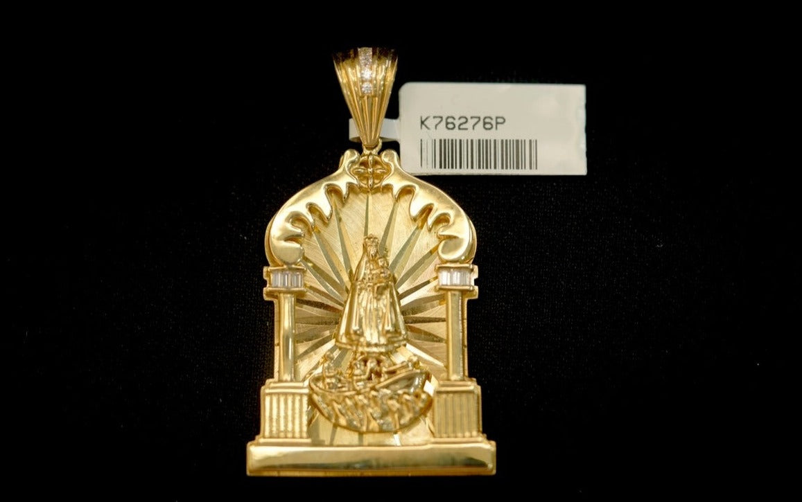 14k Our Lady of Charity Pendant