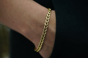 14k Golden Wings Bracelet