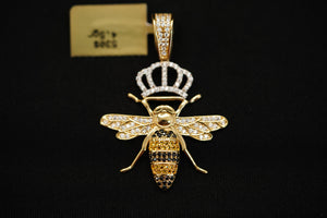 14k Queen Bee Pendant