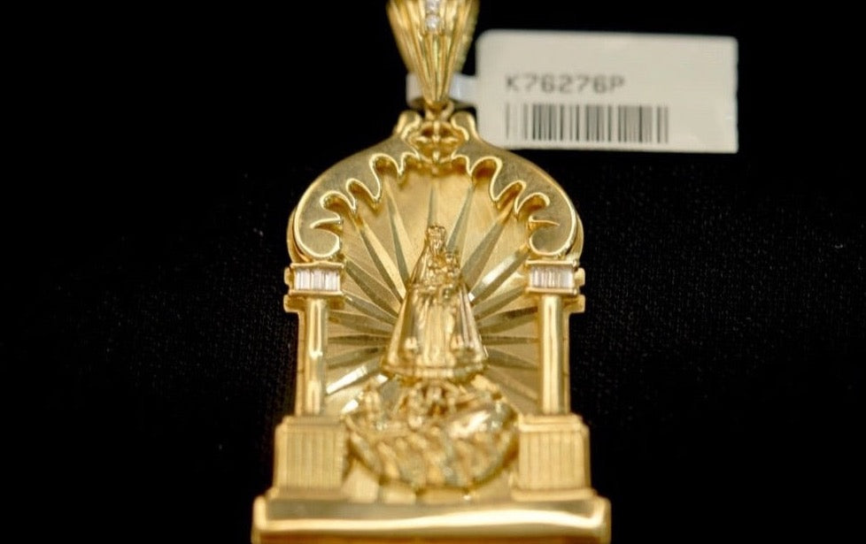 10KT Our Lady of Charity Pendant