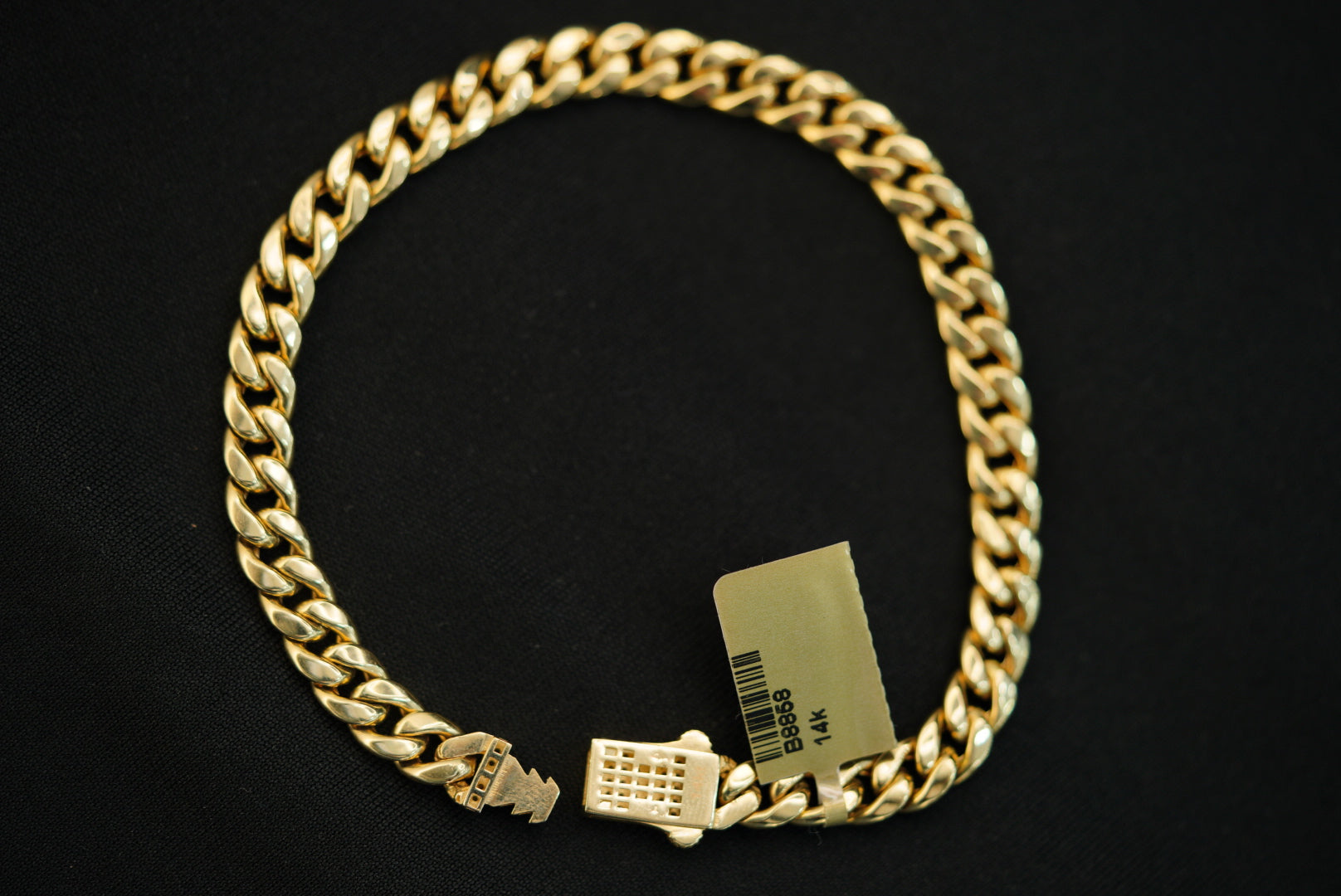 14k Cuban Link Bracelet