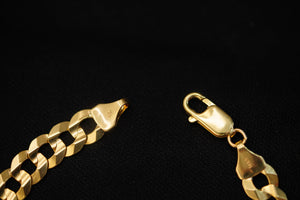 14k Diamond Cut Bracelet